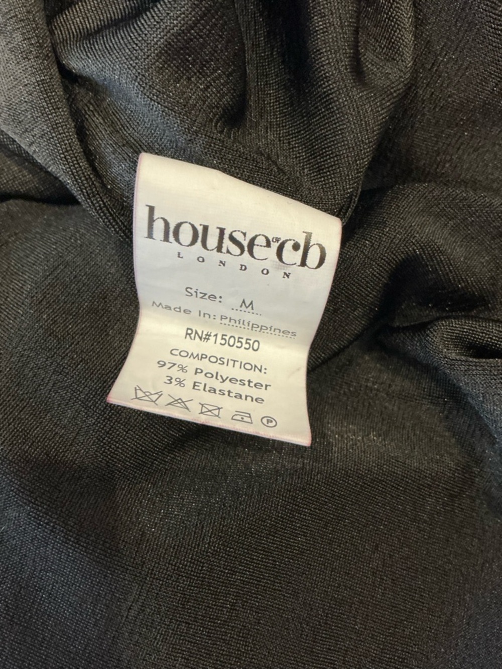 House of CB Black Plunging Ruched Maxi Dress - Picture 13 of 13